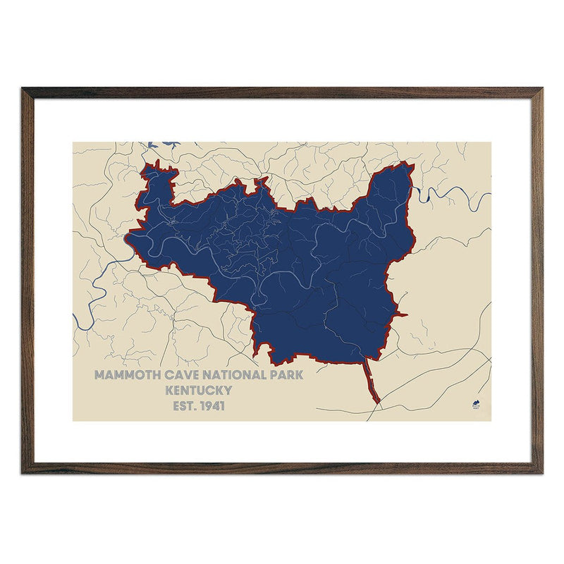 Mammoth Cave National Park Map - Muir Way - National Park