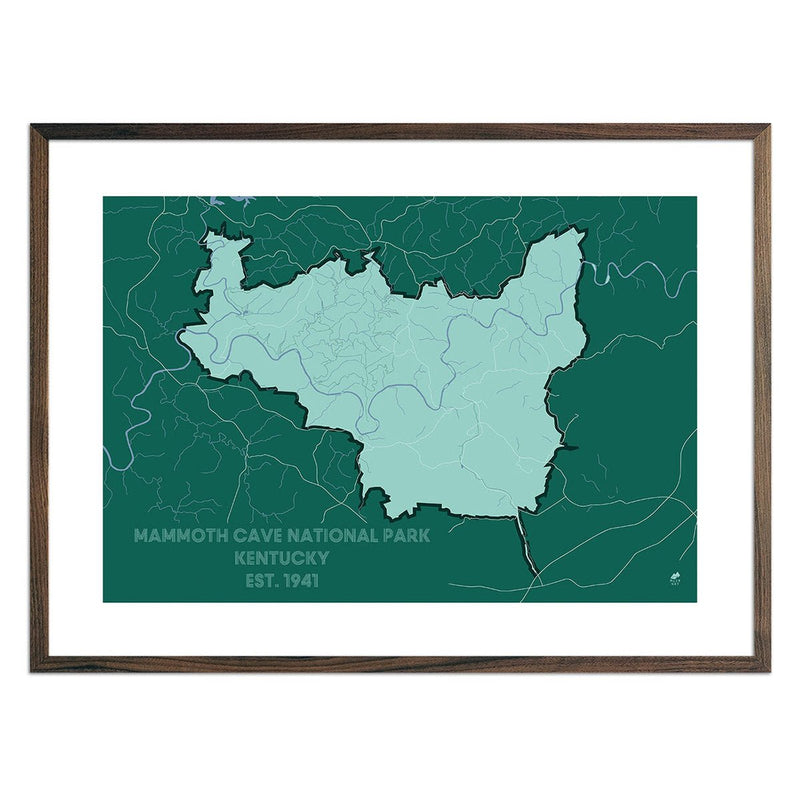 Mammoth Cave National Park Map - Muir Way - National Park