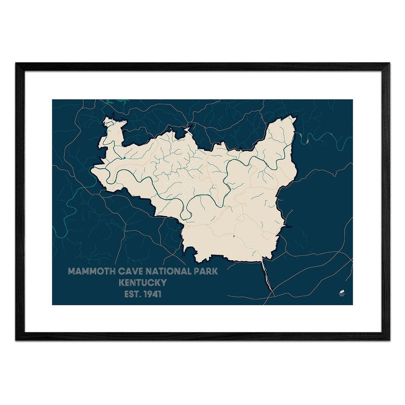 Mammoth Cave National Park Map - Muir Way - National Park