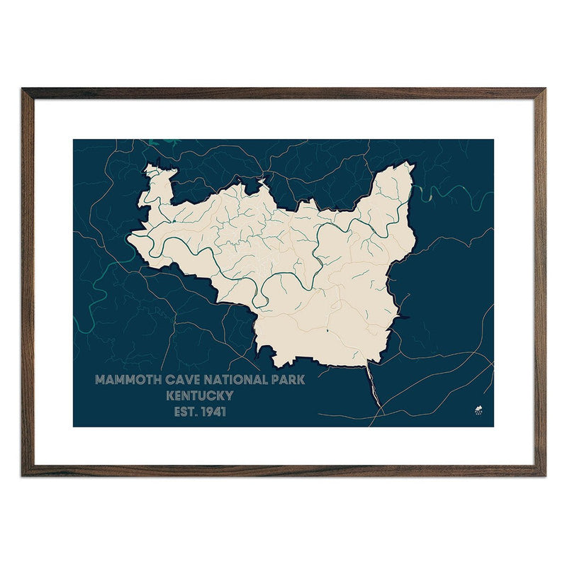 Mammoth Cave National Park Map - Muir Way - National Park