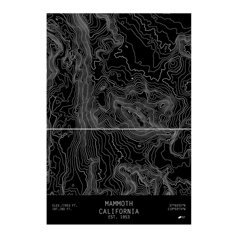Mammoth, California - Muir Way - TOPO Series