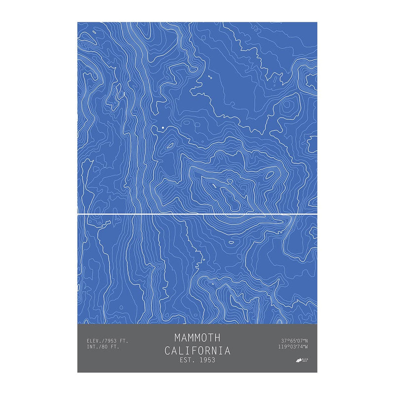 Mammoth, California - Muir Way - TOPO Series