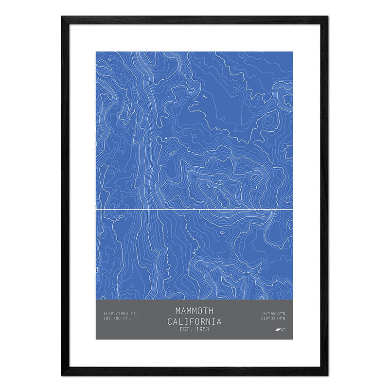 Mammoth, California - Muir Way - TOPO Series