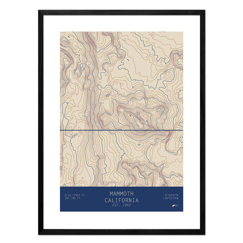 Mammoth, California - Muir Way - TOPO Series