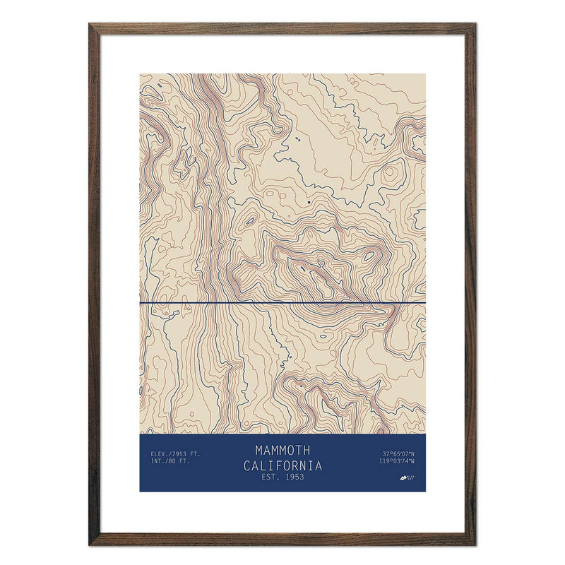 Mammoth, California - Muir Way - TOPO Series