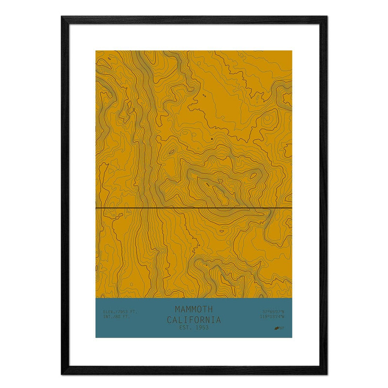 Mammoth, California - Muir Way - TOPO Series