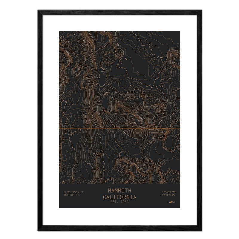 Mammoth, California - Muir Way - TOPO Series
