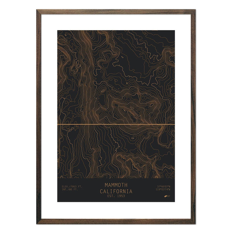 Mammoth, California - Muir Way - TOPO Series