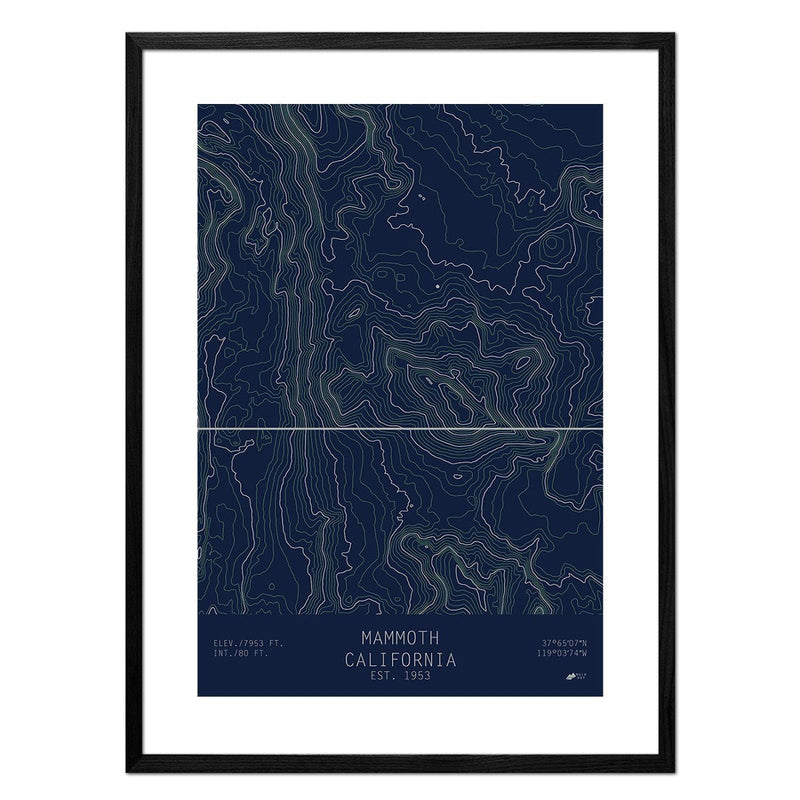 Mammoth, California - Muir Way - TOPO Series