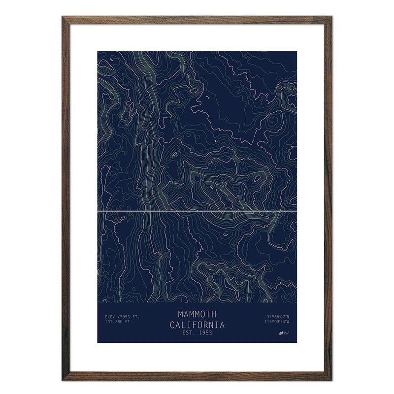 Mammoth, California - Muir Way - TOPO Series