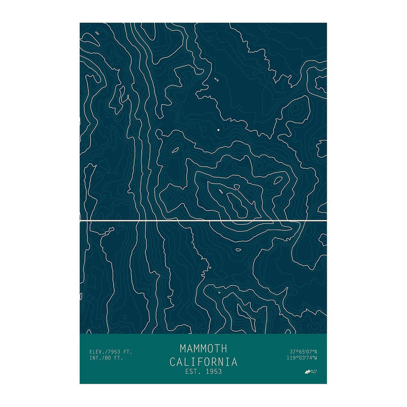 Mammoth, California - Muir Way - TOPO Series
