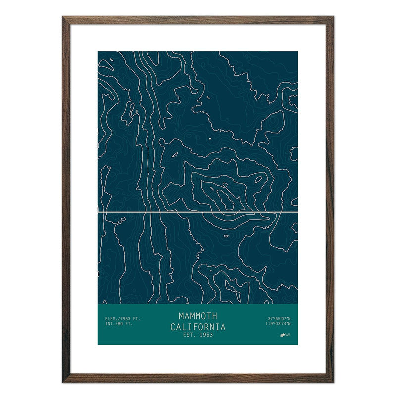 Mammoth, California - Muir Way - TOPO Series