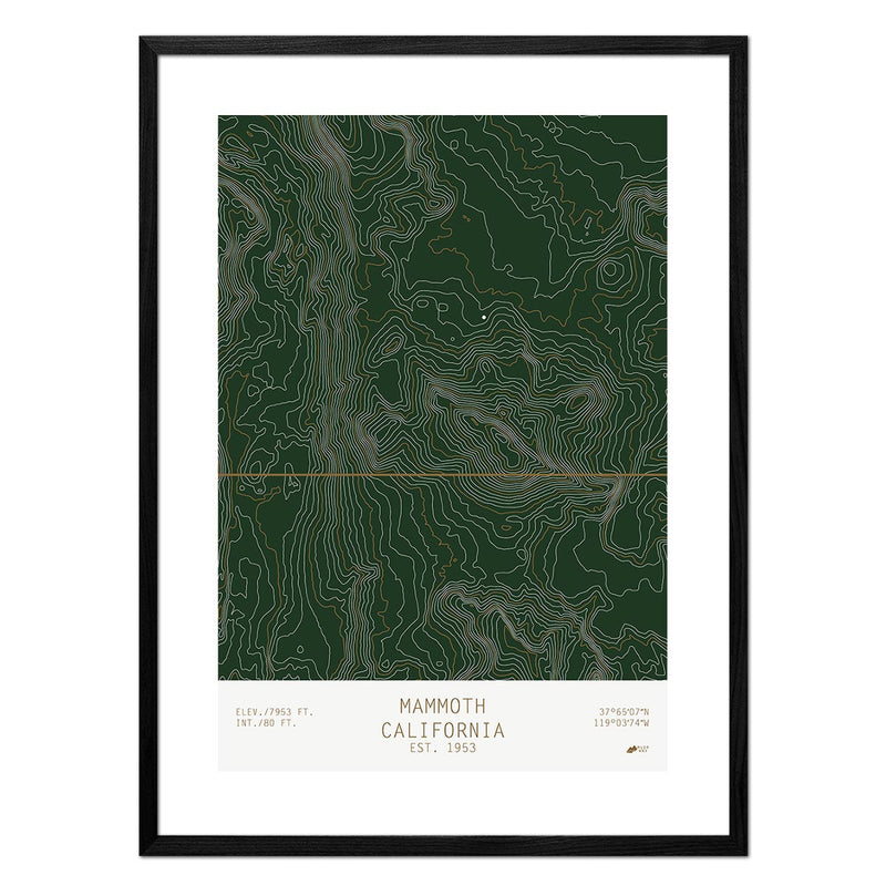 Mammoth, California - Muir Way - TOPO Series