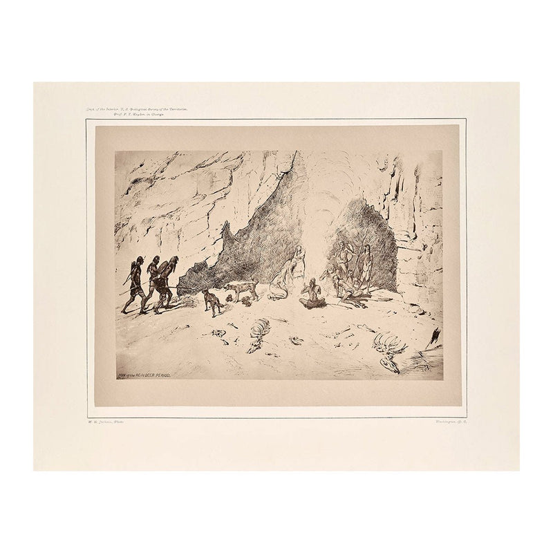Photograph of Man of the Reindeer Period