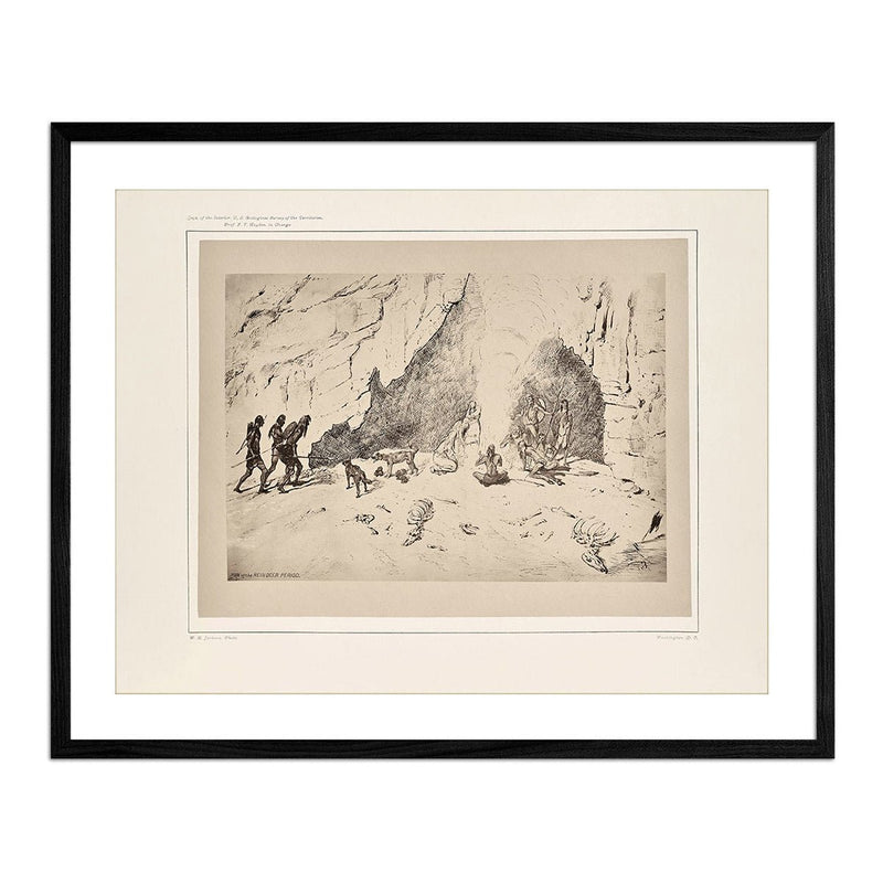 Man of the Reindeer Period, Yellowstone 1873 - Muir Way - Photograph