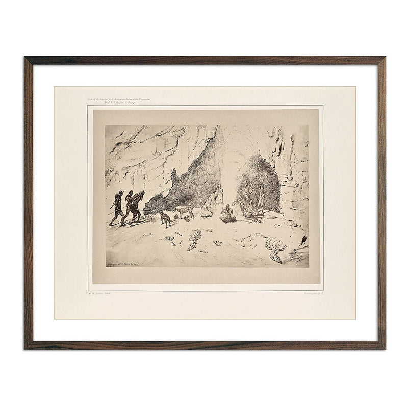 Man of the Reindeer Period, Yellowstone 1873 - Muir Way - Photograph