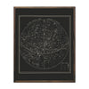 Map of the Heavens November-January 1850