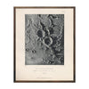1874 Mercator and Campanus Moon Craters Print