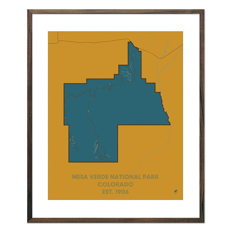 Mesa Verde National Park Map - Muir Way - National Park