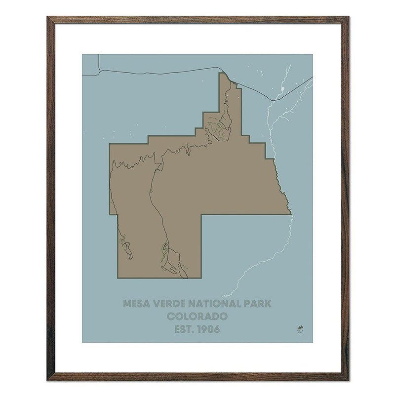 Mesa Verde National Park Map - Muir Way - National Park