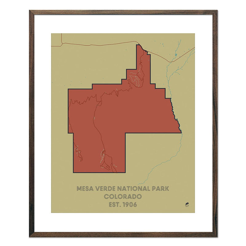 Mesa Verde National Park Map - Muir Way - National Park