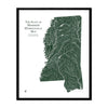 Mississippi Rivers Map
