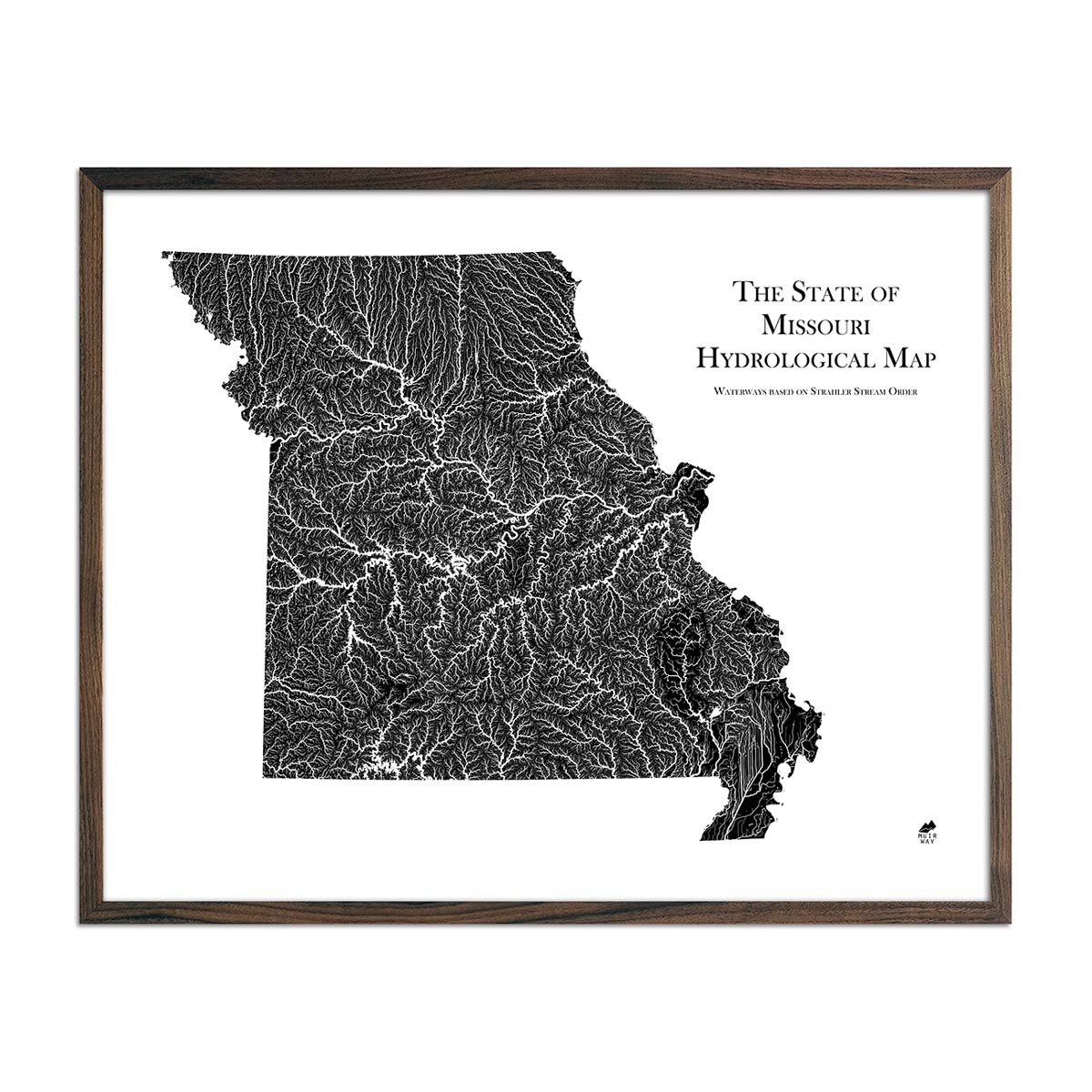 Missouri Hydrological Map