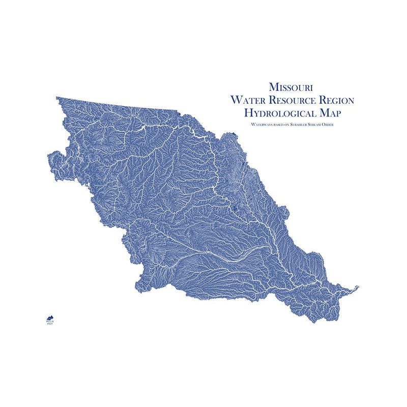 Missouri Regional Hydrological Map - Muir Way - Hydrology