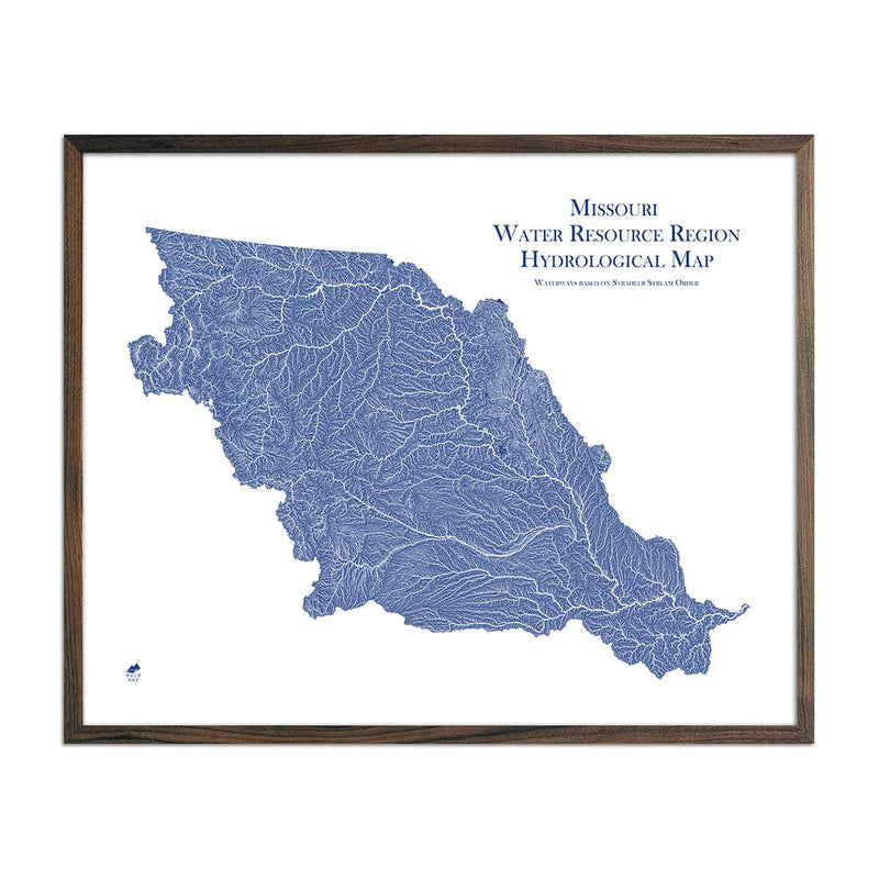 Missouri Regional Hydrological Map - Muir Way - Hydrology