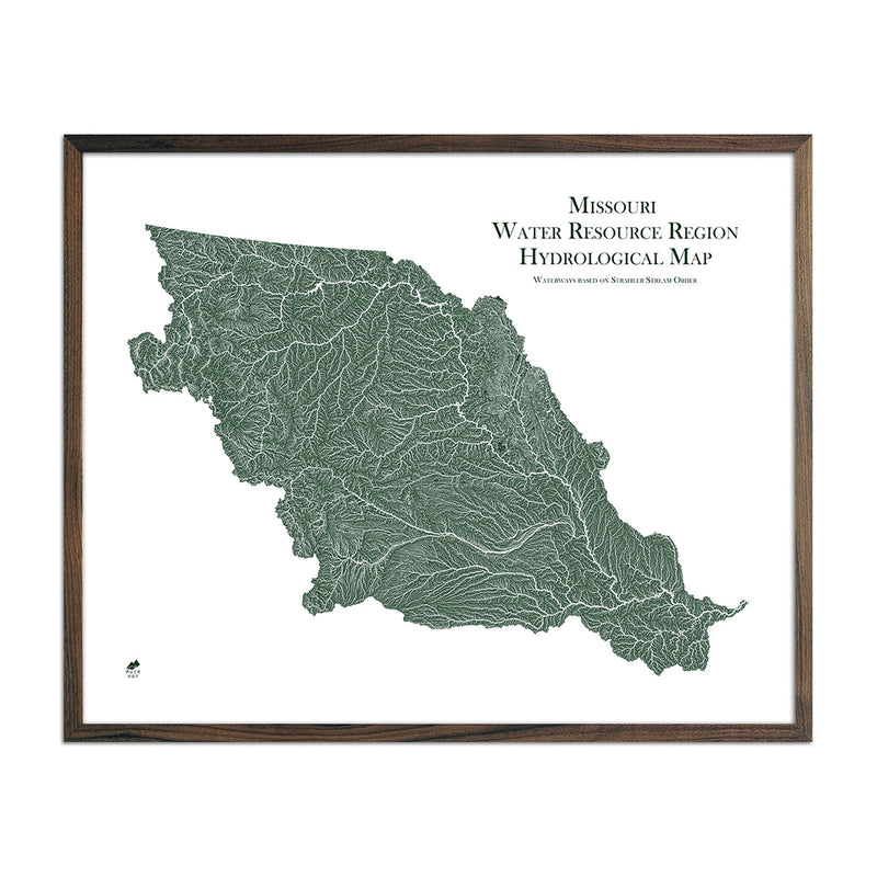 Missouri Regional Hydrological Map - Muir Way - Hydrology