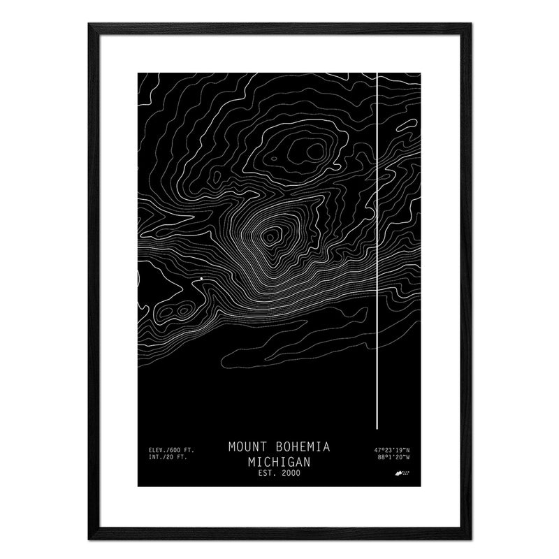 Mount Bohemia, Michigan - Muir Way - TOPO Series