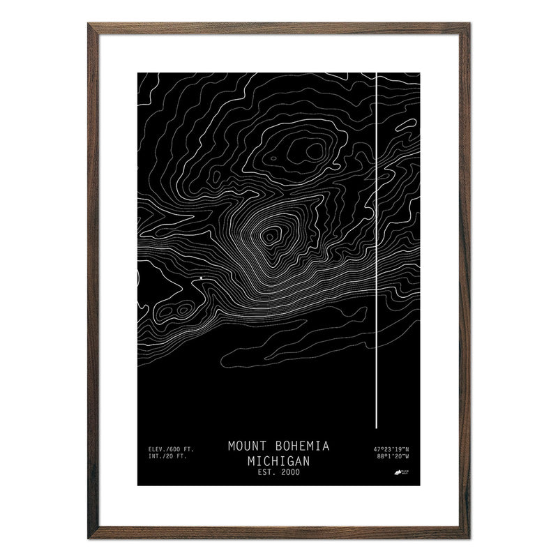 Mount Bohemia, Michigan - Muir Way - TOPO Series