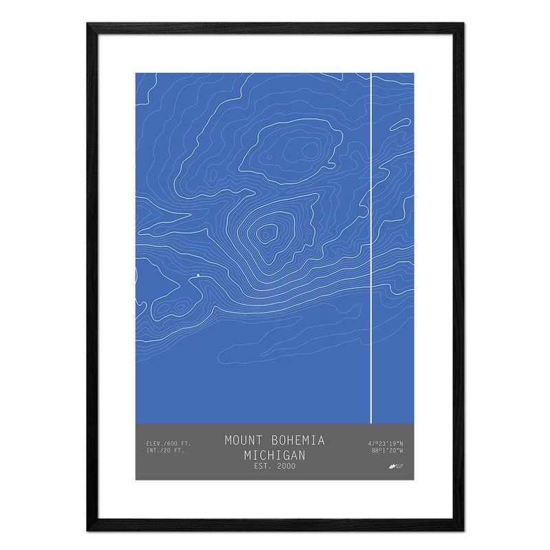 Mount Bohemia, Michigan - Muir Way - TOPO Series