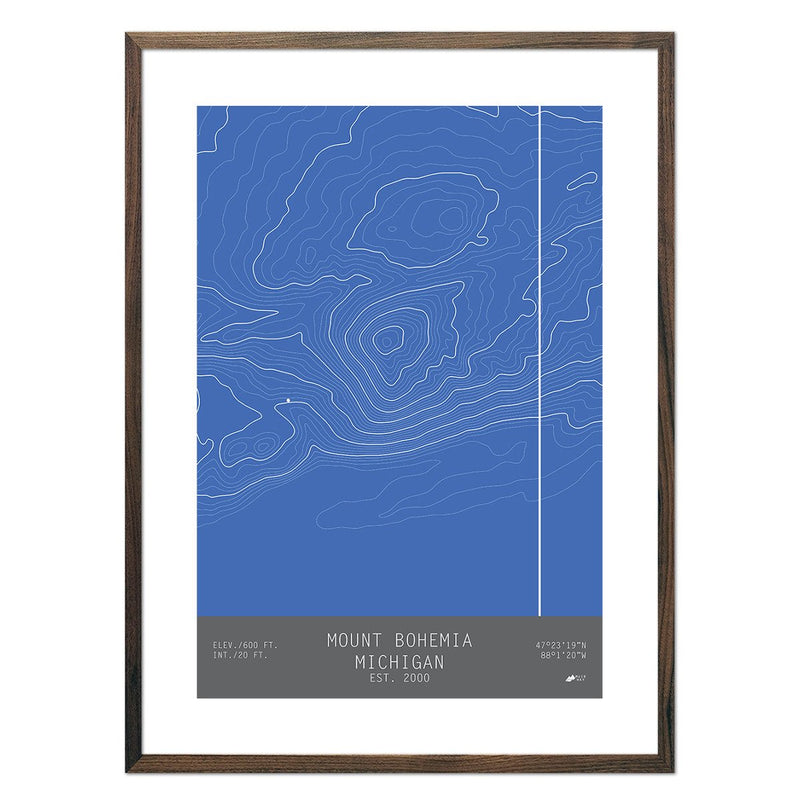 Mount Bohemia, Michigan - Muir Way - TOPO Series