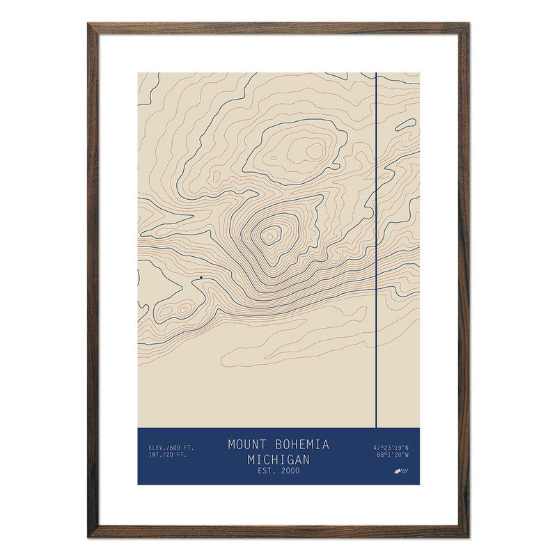 Mount Bohemia, Michigan - Muir Way - TOPO Series