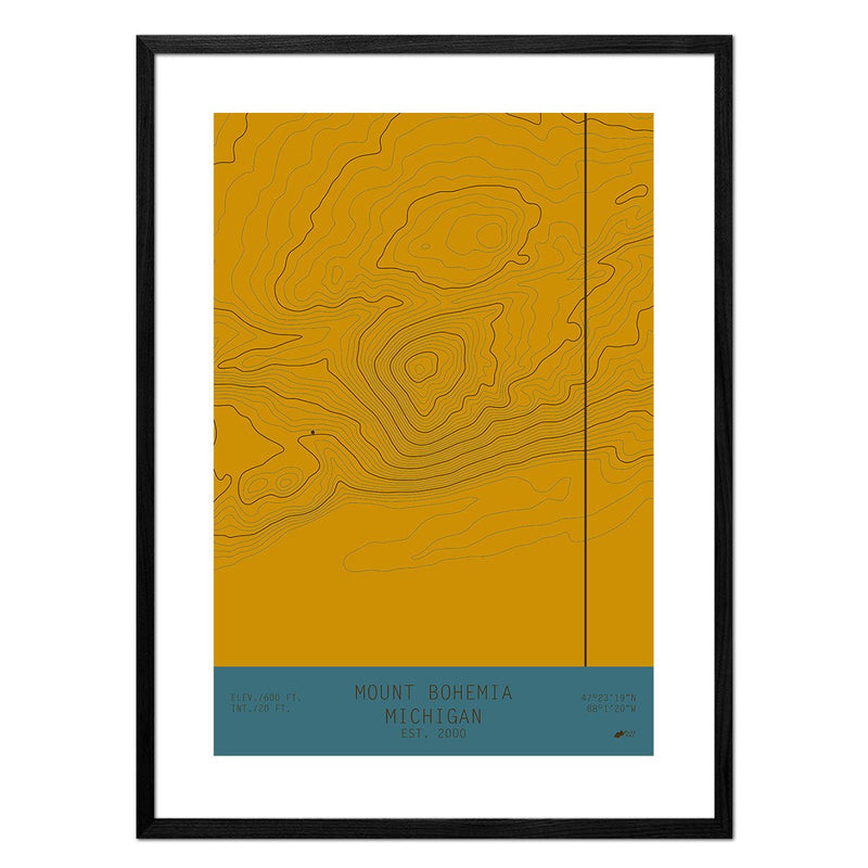Mount Bohemia, Michigan - Muir Way - TOPO Series