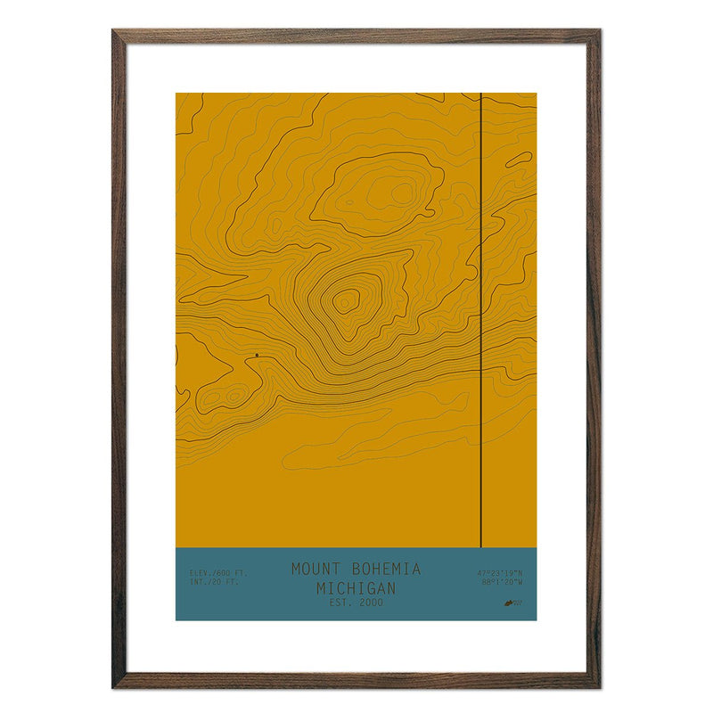 Mount Bohemia, Michigan - Muir Way - TOPO Series