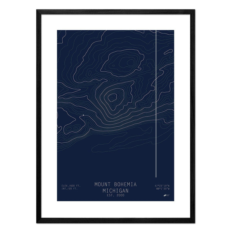Mount Bohemia, Michigan - Muir Way - TOPO Series