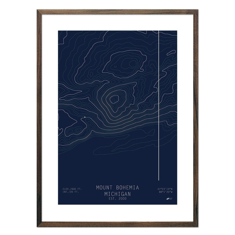 Mount Bohemia, Michigan - Muir Way - TOPO Series