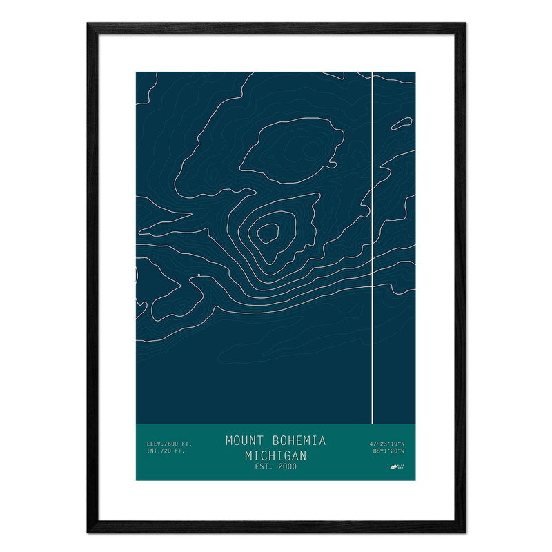 Mount Bohemia, Michigan - Muir Way - TOPO Series