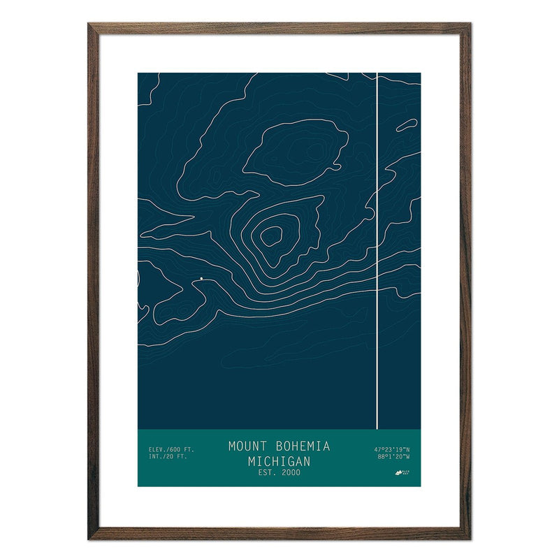 Mount Bohemia, Michigan - Muir Way - TOPO Series