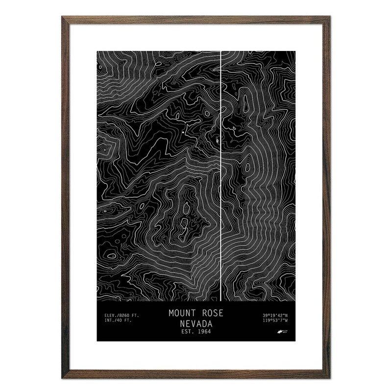 Mount Rose, Nevada - Muir Way - TOPO Series