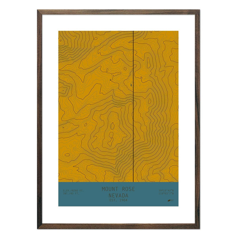 Mount Rose, Nevada - Muir Way - TOPO Series