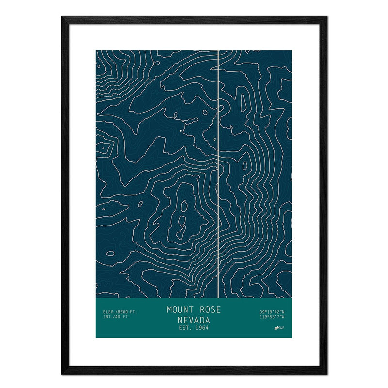 Mount Rose, Nevada - Muir Way - TOPO Series