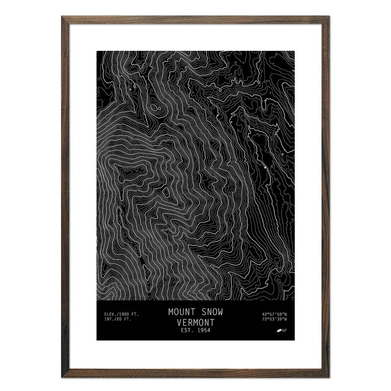 Mount Snow, Vermont - Muir Way - TOPO Series