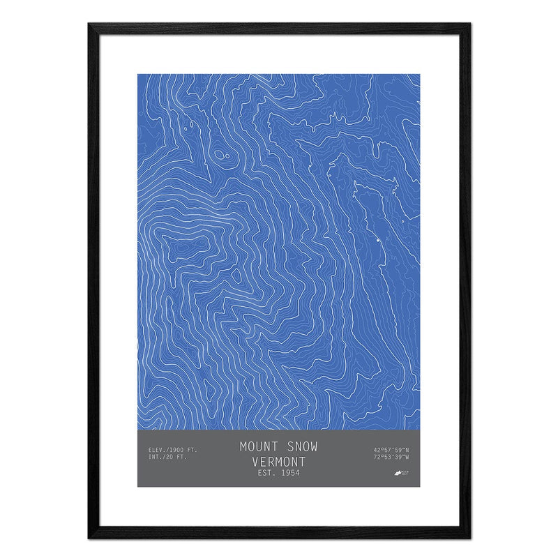 Mount Snow, Vermont - Muir Way - TOPO Series