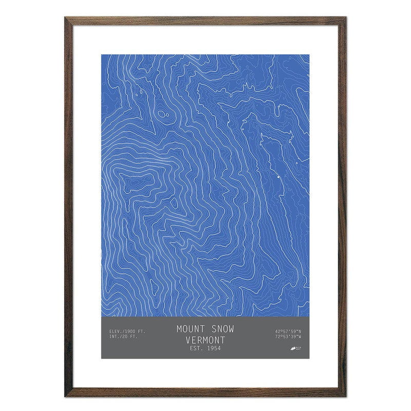 Mount Snow, Vermont - Muir Way - TOPO Series