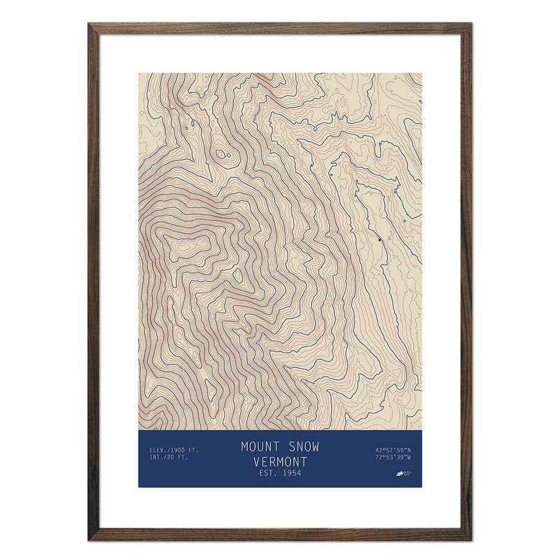 Mount Snow, Vermont - Muir Way - TOPO Series