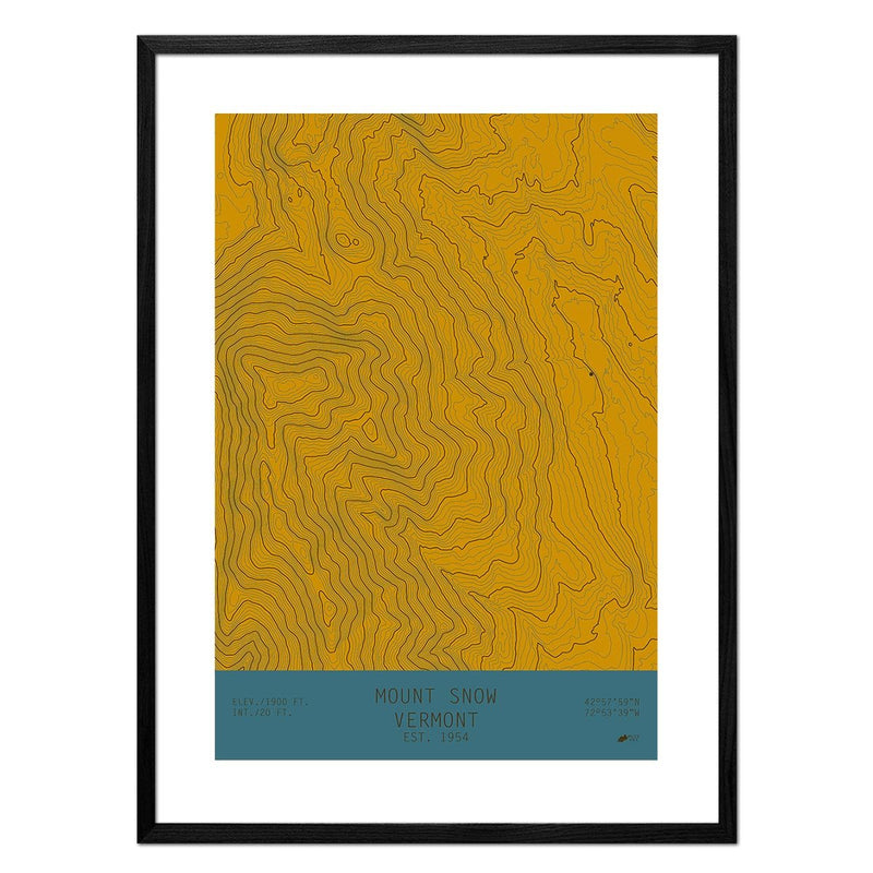 Mount Snow, Vermont - Muir Way - TOPO Series