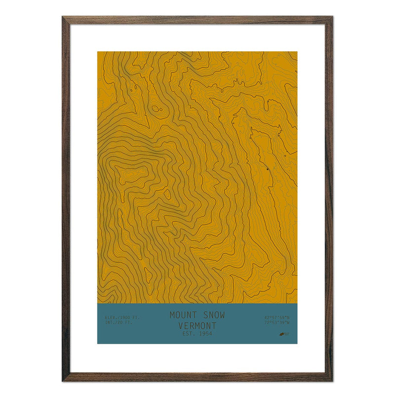 Mount Snow, Vermont - Muir Way - TOPO Series